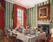 unknow artist Our food room in York oil painting reproduction
